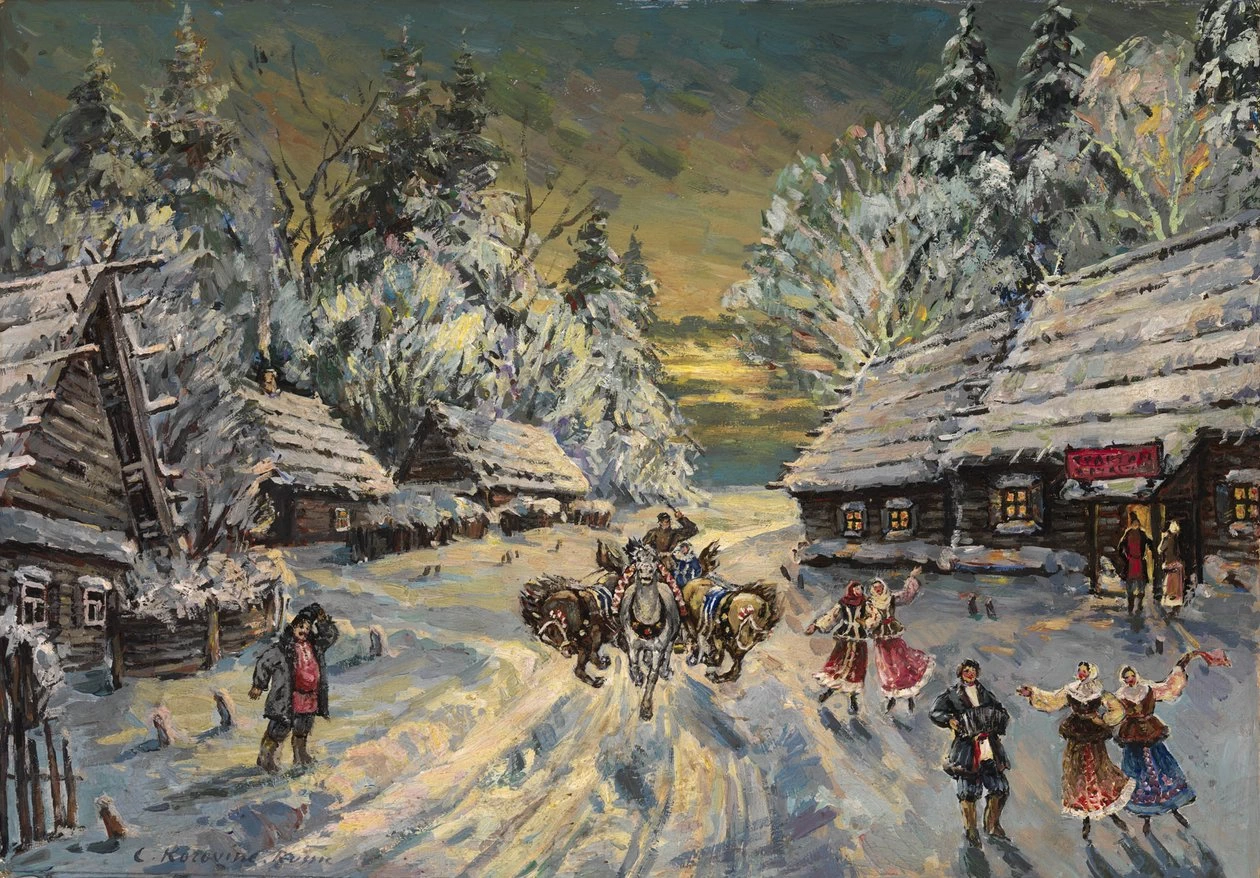 Konstantin Korovin - Inverno russo